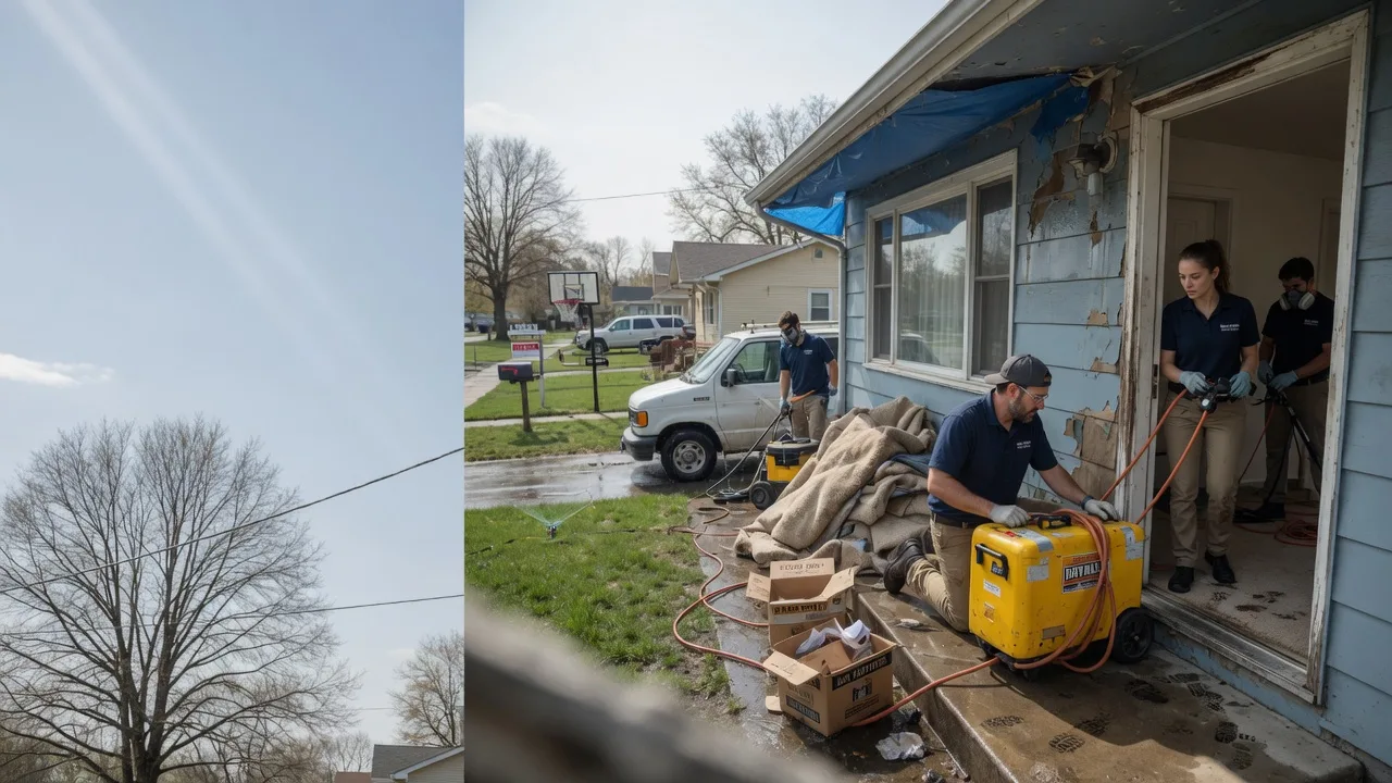 Basement Flood Cleanup in Lillian, AL near me